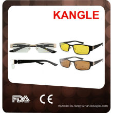 eyeglass frames with clip on